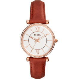 Correa de reloj Fossil ES4428 Cuero Marrón 16mm